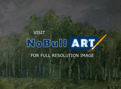 Nature - Birch Grove - Oil On Canvas